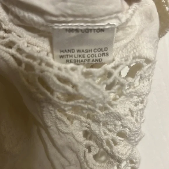 Miguelina Eyelet Knit Off Shoulder Mini Dress - Picture 7 of 7